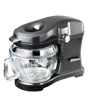 Kenmore Elite Ovation 5 Quart Stand Mixer 10-speed, Pour-in Top, Beater, Whisk, Dough Hook In Gray