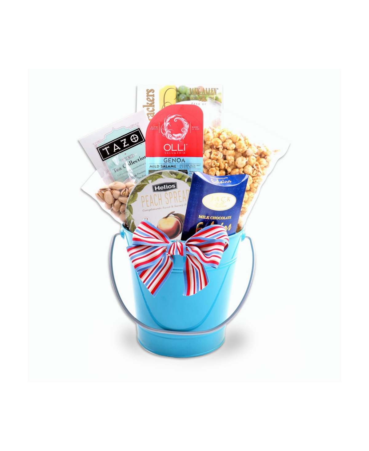 Alder Creek Gift Baskets Salty & Sweet Snack Gift Bucket
