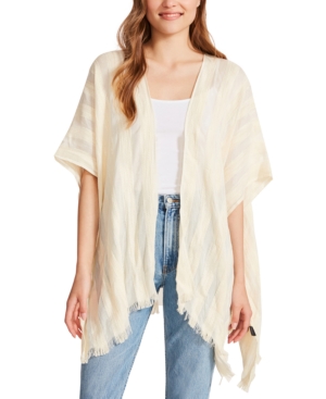 Steve Madden Slub Striped Ruana