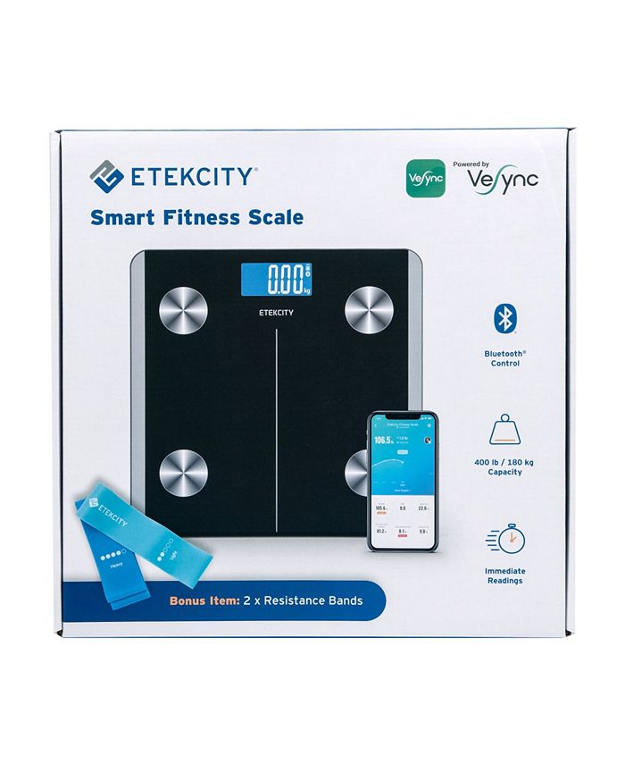 Etekcity Smart Fitness Scale with Resistance Bands Macy's