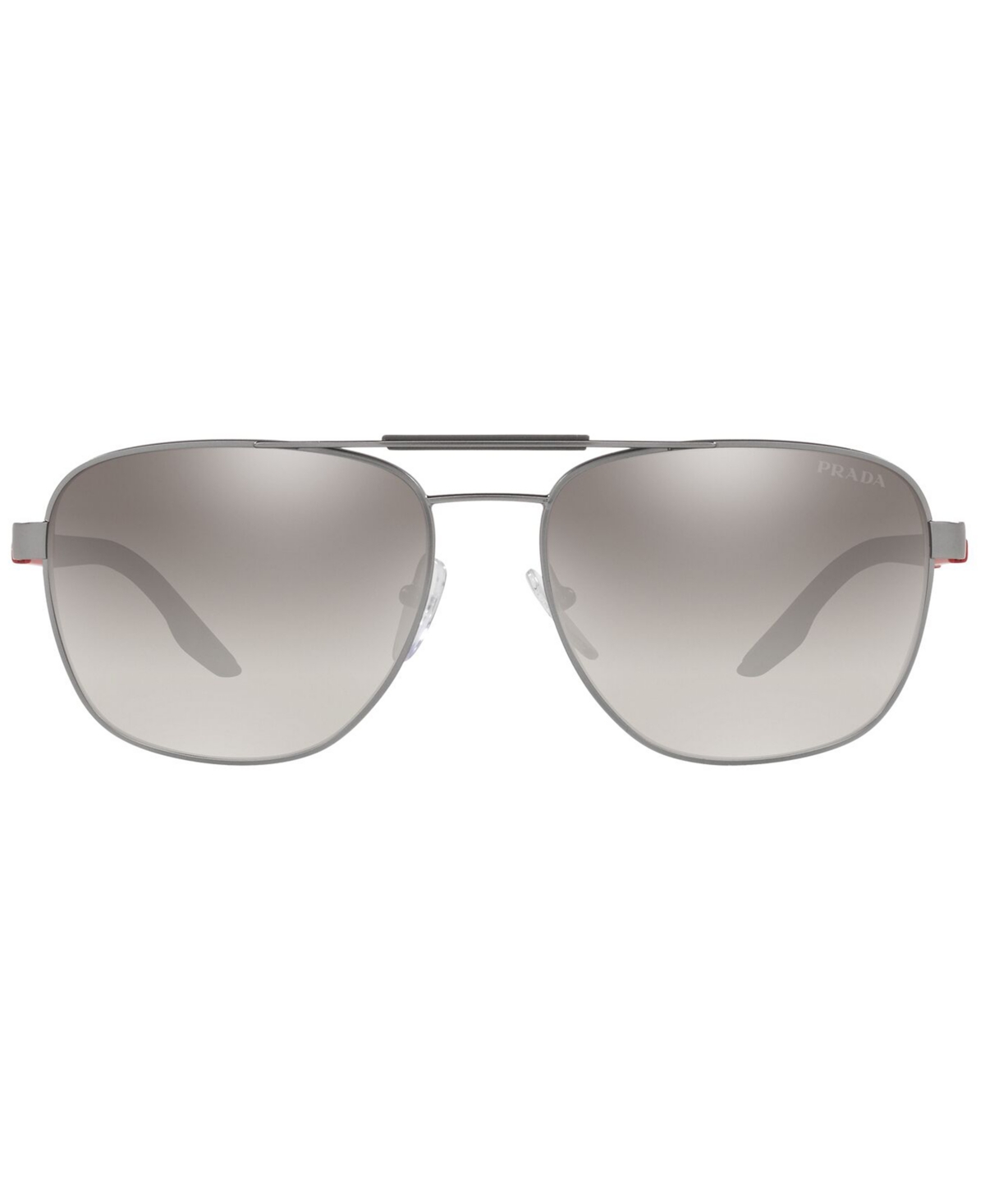 Shop Prada Men's Sunglasses, Ps 53xs 60 In Matte Gunmetal,gradient Grey Mirror Silv