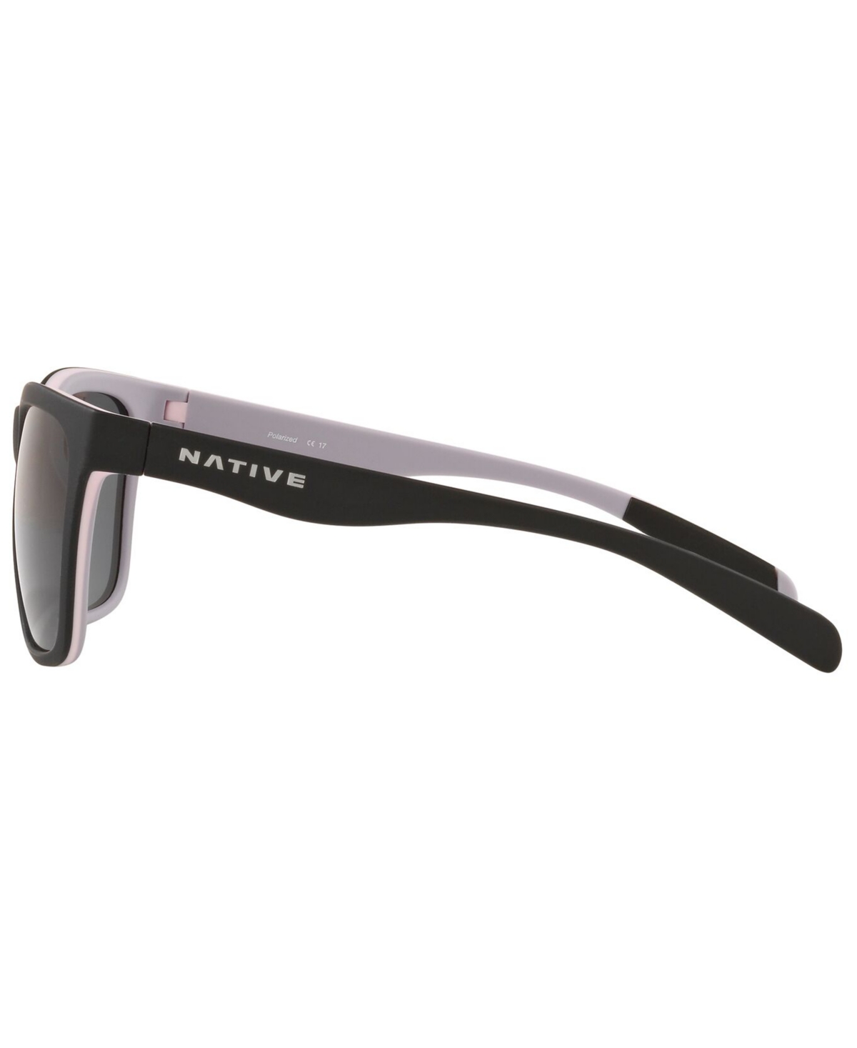 Shop Native Eyewear Native Men's Polarized Sunglasses, Xd9005 56 In Matte Black,blush,violet,grey