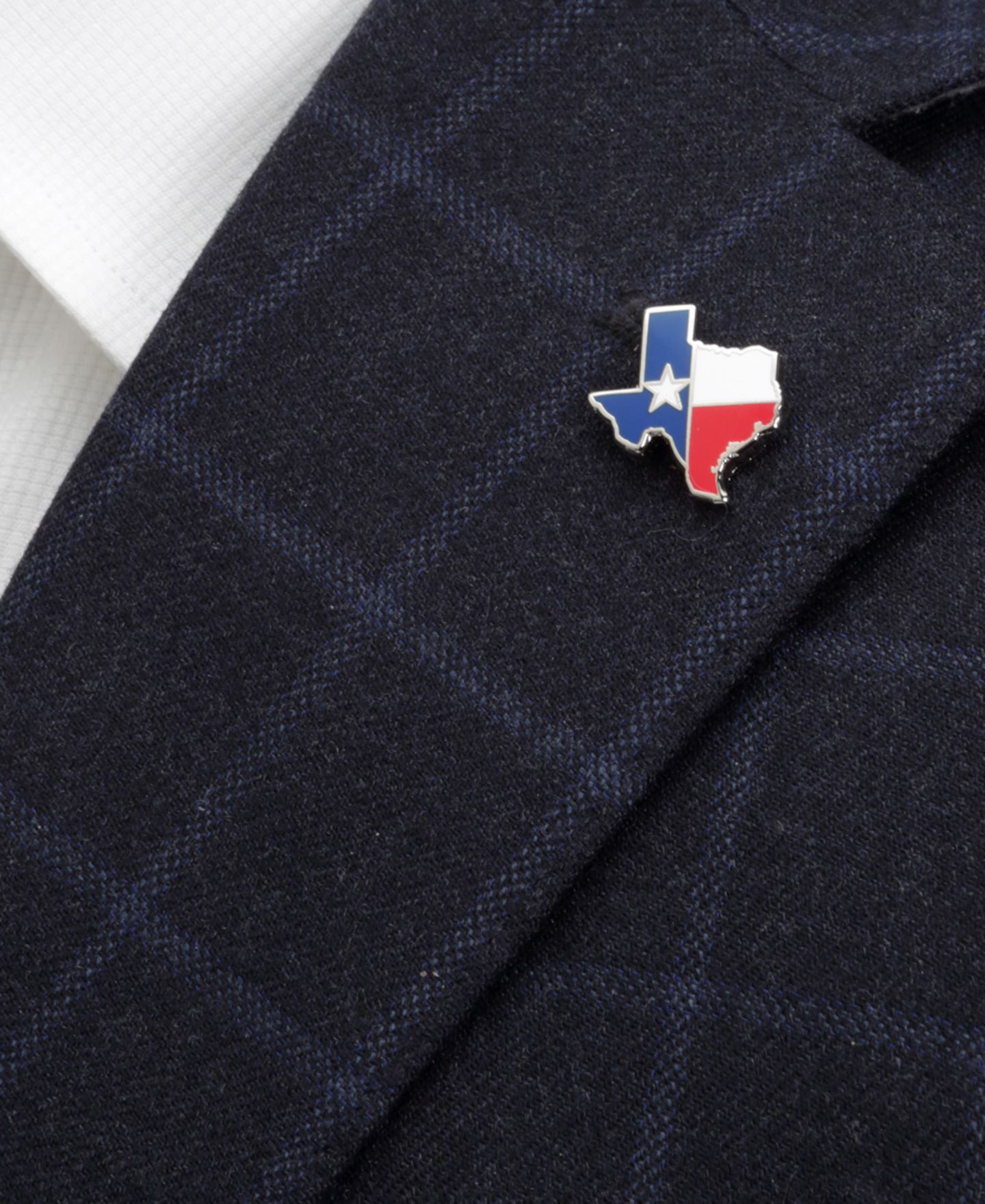 Мужские аксессуары Cufflinks Inc. Texas Flag Lapel Pin — фото 4