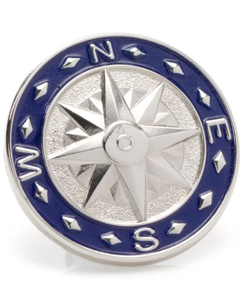 Мужские аксессуары Cufflinks Inc. Compass Lapel Pin