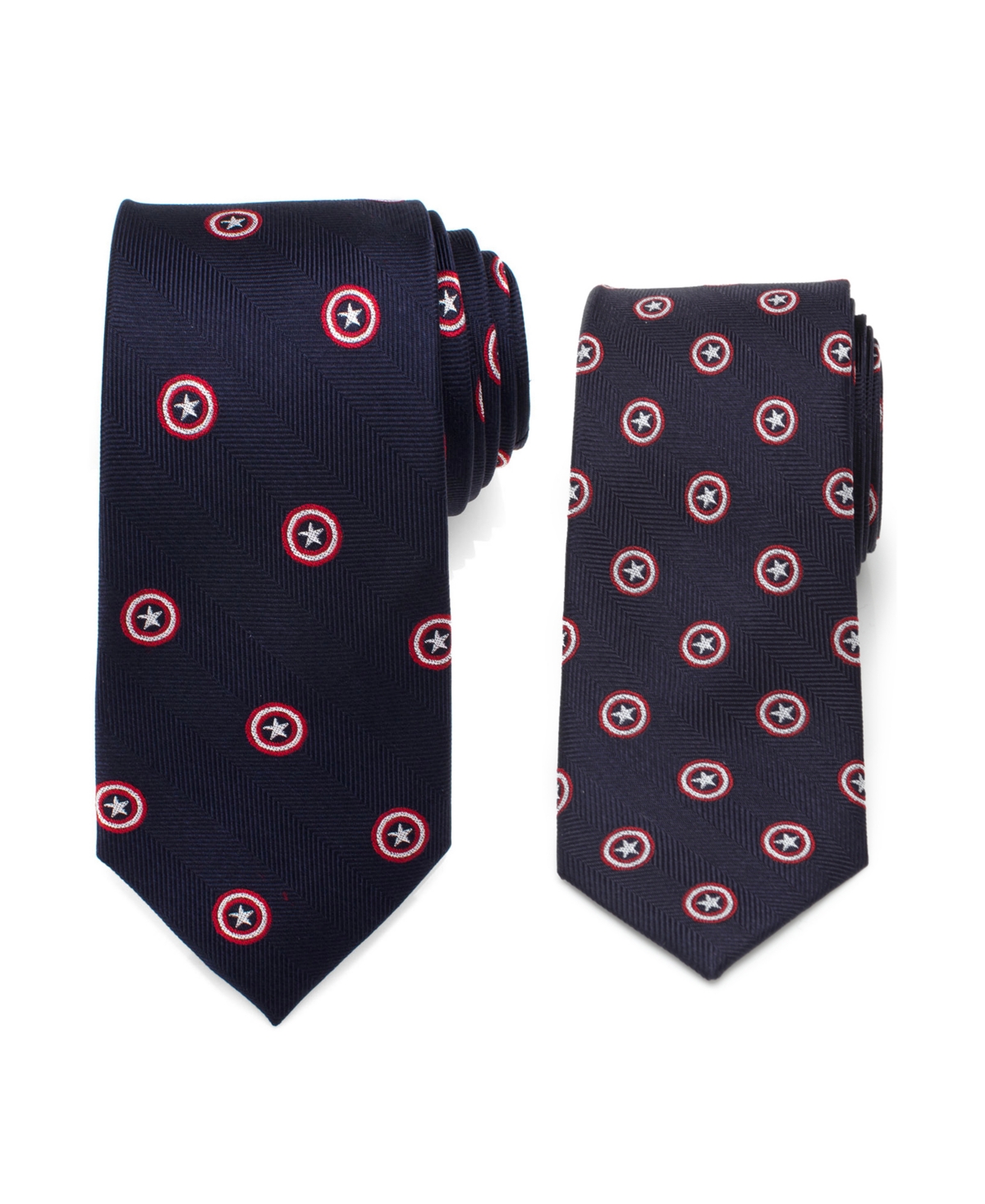 Marvel Father and Son Captain America Necktie Gift Set