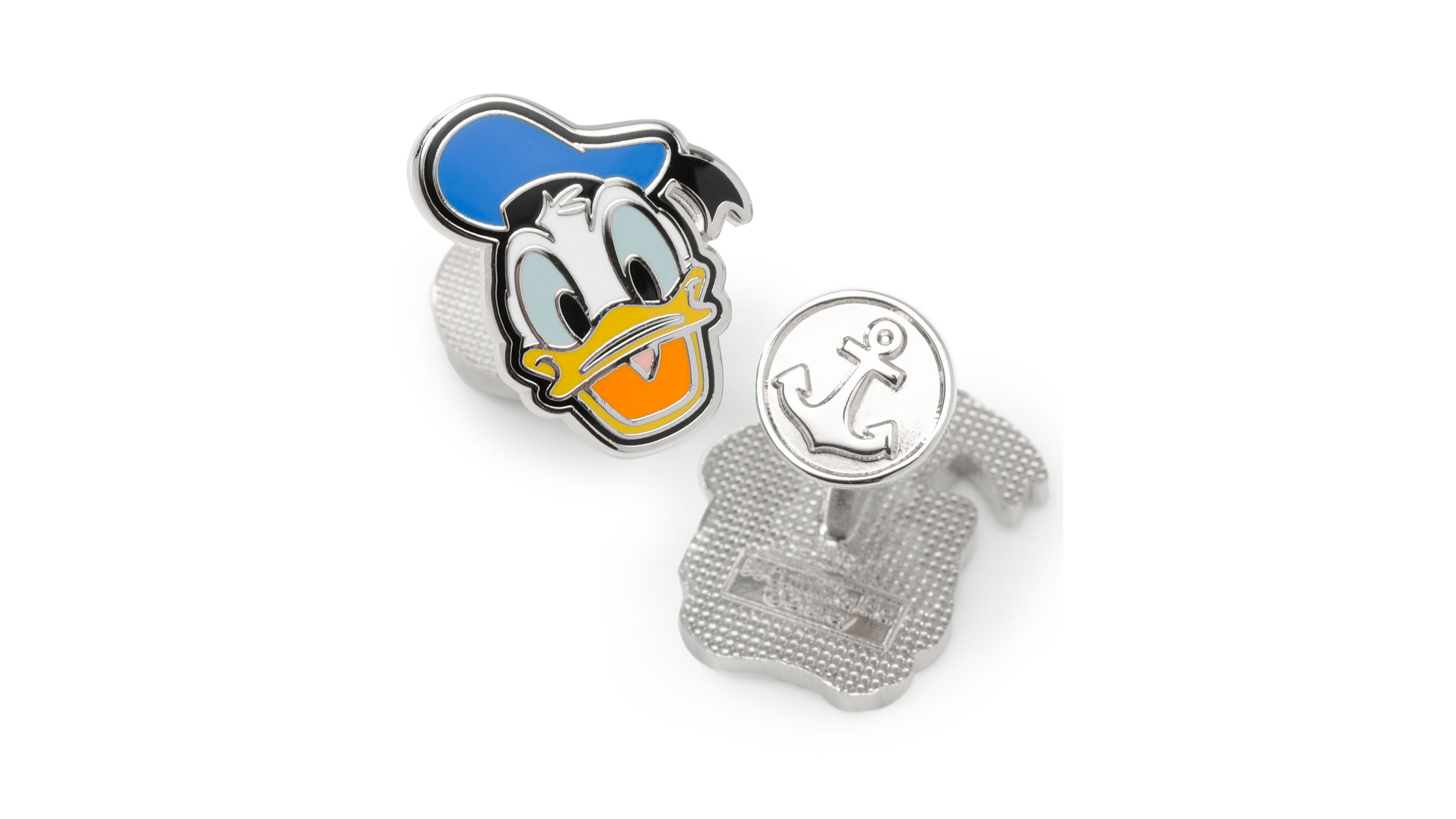 Disney Men's Donald Duck Two Faces Cufflinks