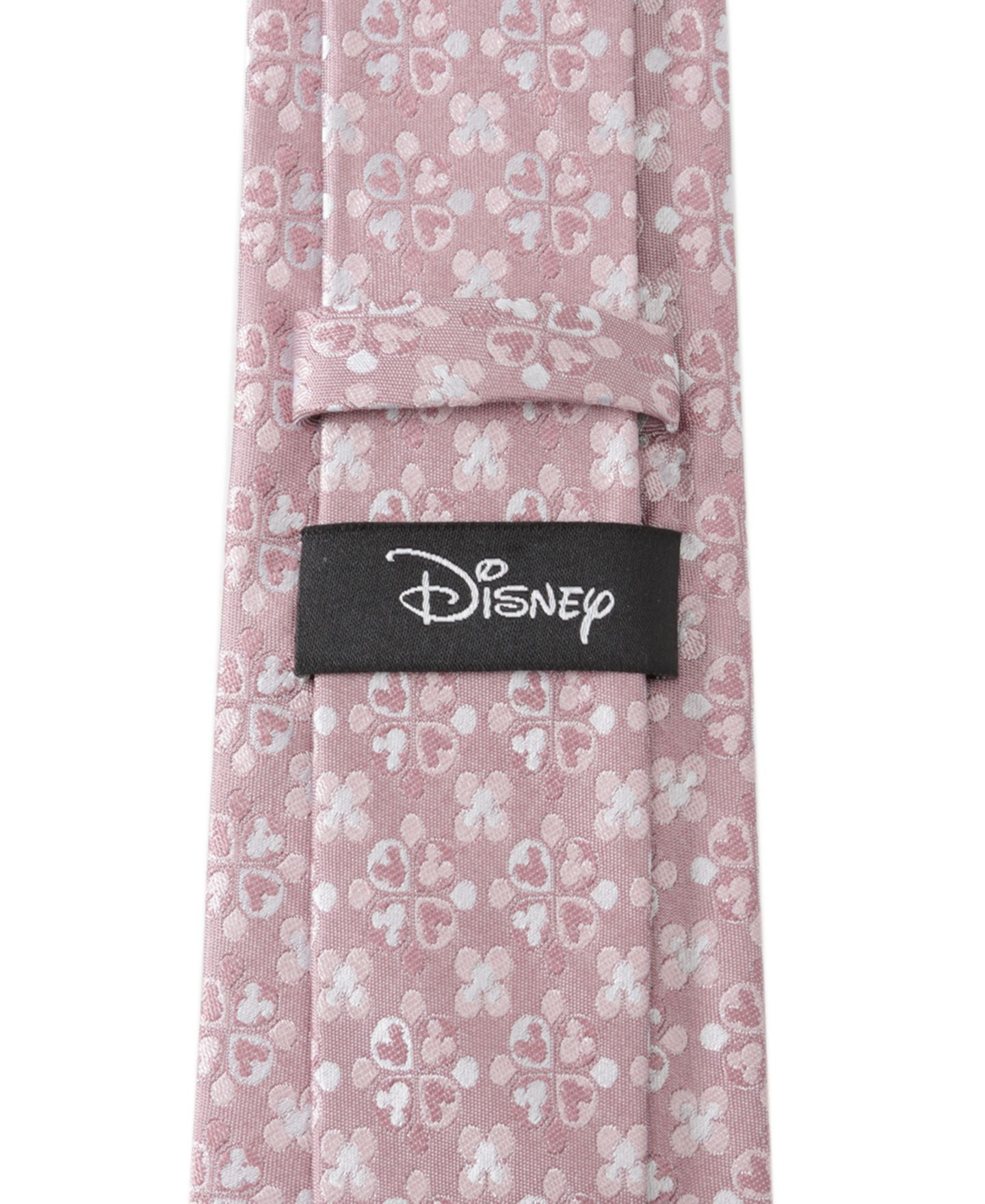 Мужской галстук Disney Mickey Mouse Silhouette Blossom Tie, цвет: Розовый — фото 3