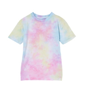 Little Girls Scout Drop Shoulder Short Sleeve Tee