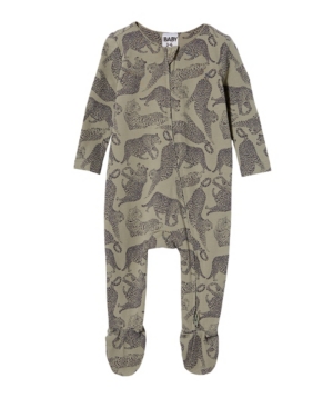 Baby Boys The Snug Long Sleeve Zip Romper