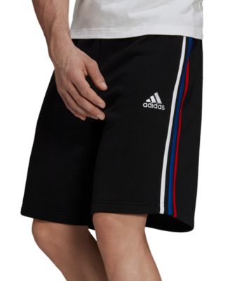 mens adidas fleece shorts sale