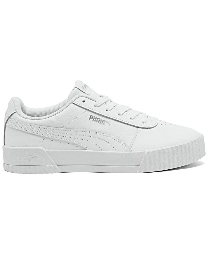 Puma Women's Carina Leather Casual Sneakers from Finish Line & Reviews