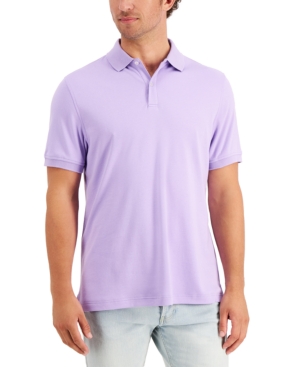 Club Room Men's Soft Touch Interlock Polo Created for Macy's
