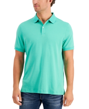 Club Room Men's Soft Touch Interlock Polo Created for Macy's