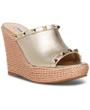 Steve Madden Women's Manners Platform Wedge Sandals