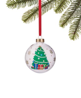 Holiday Lane - Santa's Favorites Christmas Tree Ball Ornament