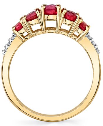 Macys discount ruby jewelry