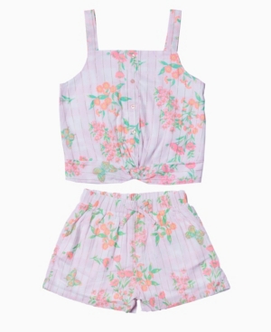Big Girls All Over Print Tank and Short Set