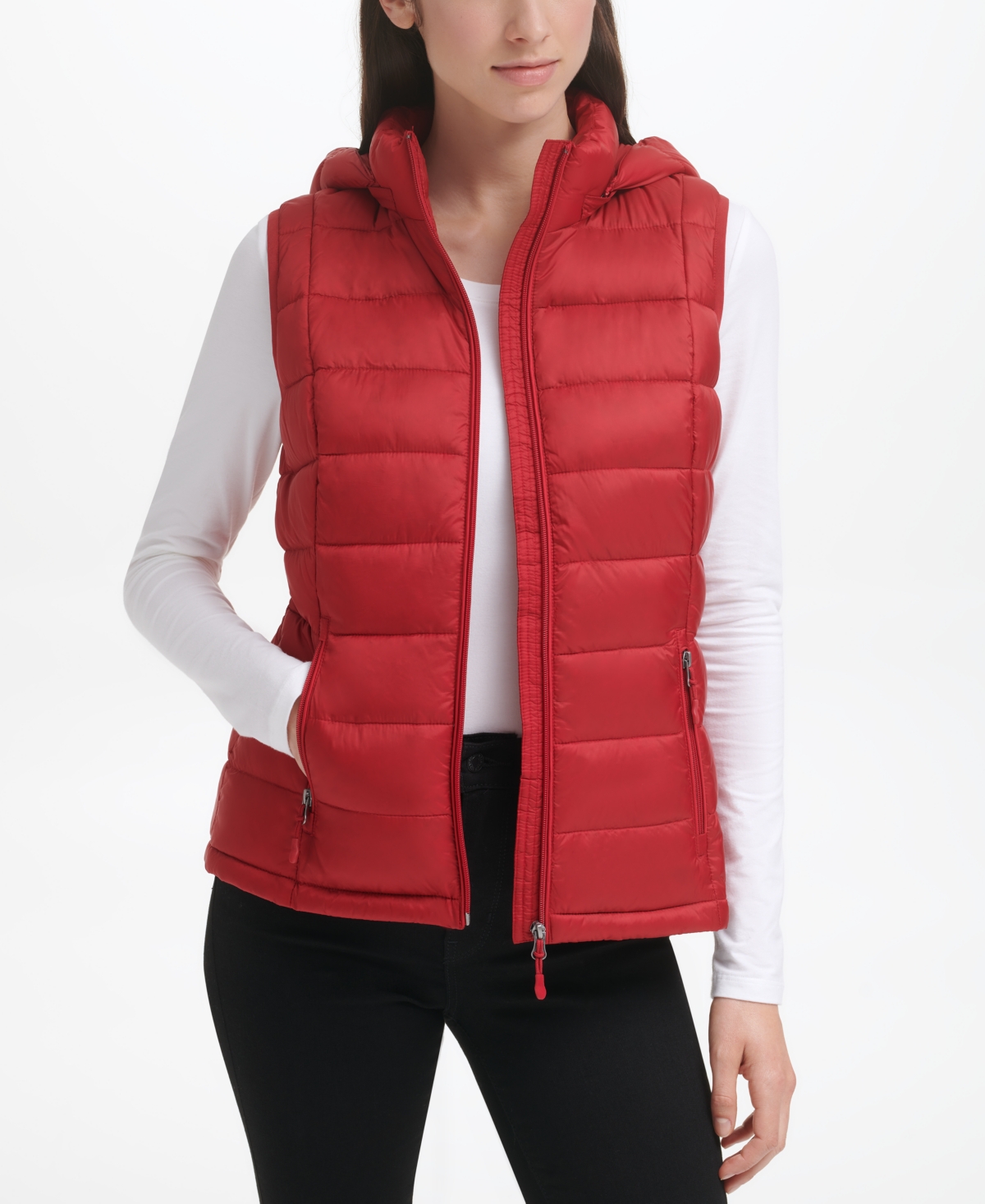 Macy's down vest womens on sale