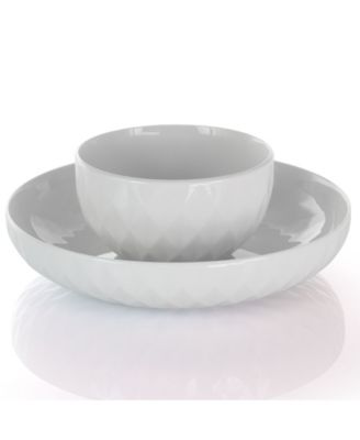 Sienna 18 Pc. Dinnerware Set, Service for 4