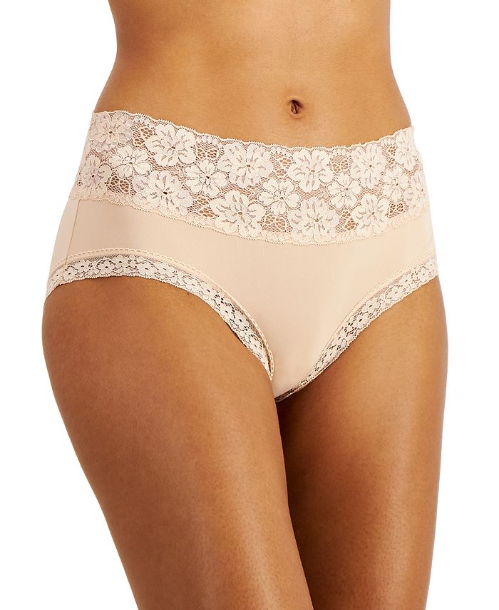 Jenni Intimates Women's Lace-Trim Thong Panty Underwear