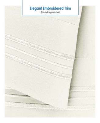 Premier 1800 Series Deep Pocket Bed 4 Piece Sheet Set, RV Queen