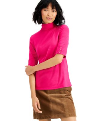 Charter Club Turtleneck Top, Created 