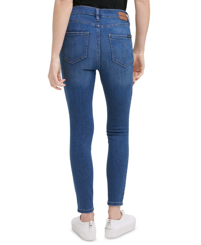 Calvin Klein Jeans High-Rise Jeans - Macy's
