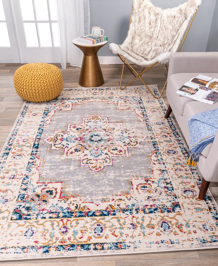 Main Street Rugs Lyon LYN832 6'6" x 9' Area Rug Macy's