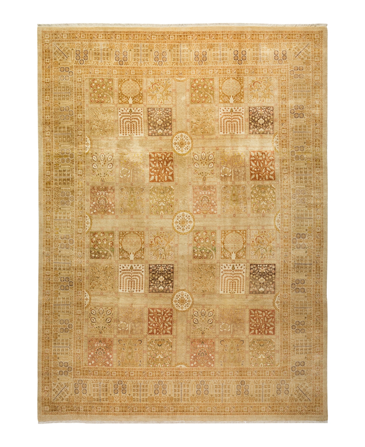 Closeout! Adorn Hand Woven Rugs Mogul M1503 8' x 10'8in Rectangle Area Rug - Sand