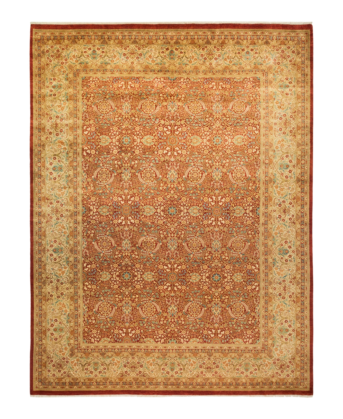 Closeout! Adorn Hand Woven Rugs Mogul M1602 9'3in x 12'2in Area Rug - Red