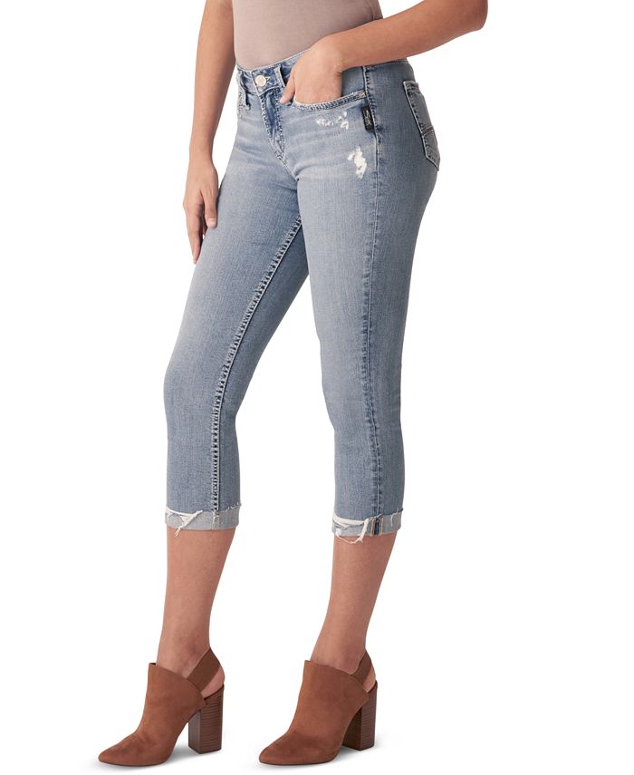Silver Jeans Co. Suki Capri Jeans Macy's