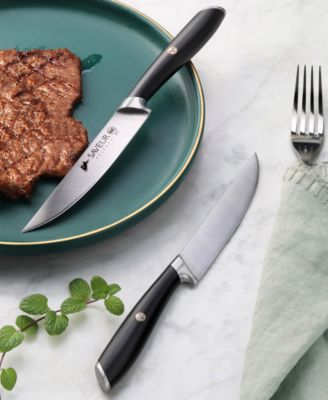 Voyage Series 4-Pc. Fine Edge Forged German Steel Steak Knife Set