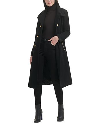 GUESS Women's Double-Breasted Walker Coat & Reviews - Coats & Jackets ...