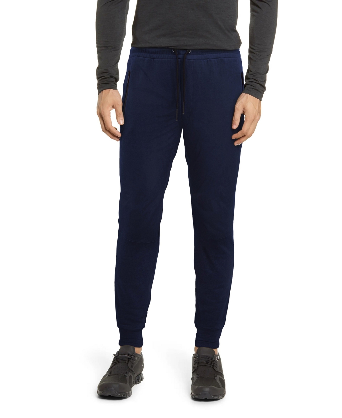 Men's Fleece Jogger Pants - Navy