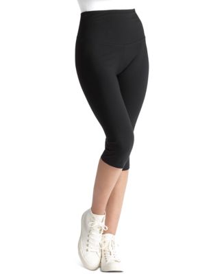 Buy Yummie women sportswear fit talia striped capris shaping leggings black  white Online