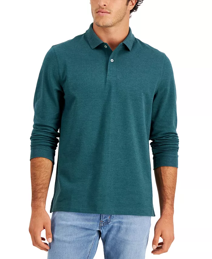 Men's Solid Stretch Polo - thumbnail 8