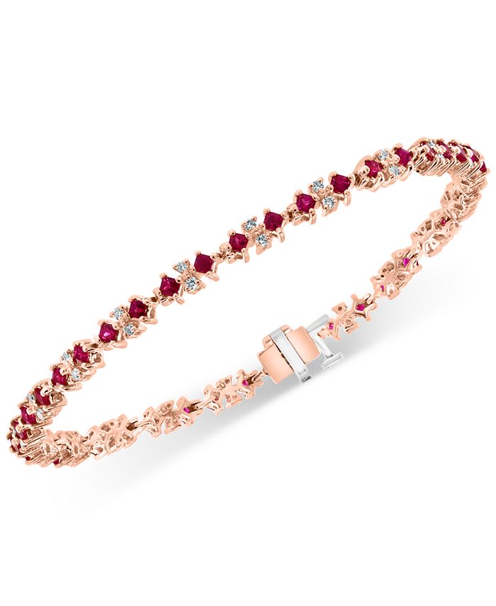 EFFY Collection EFFY Ruby 3 3 8 ct. t.w. Diamond 3 8 ct