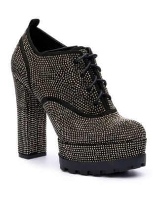 macys booties black