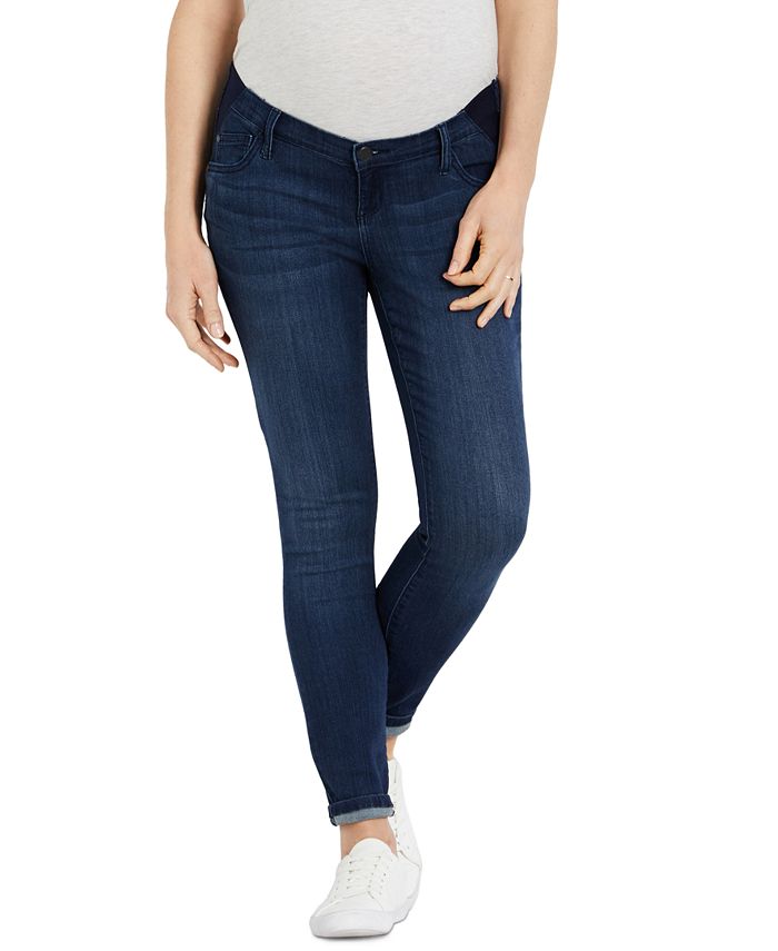 Motherhood Maternity SidePanel Skinny Maternity Jeans Macy's