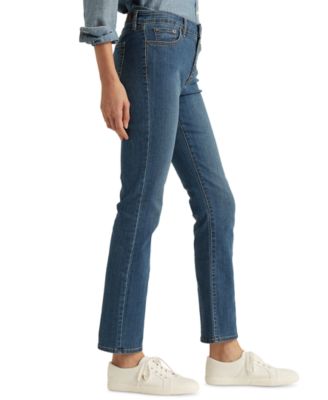 ralph lauren petite jeans classic straight