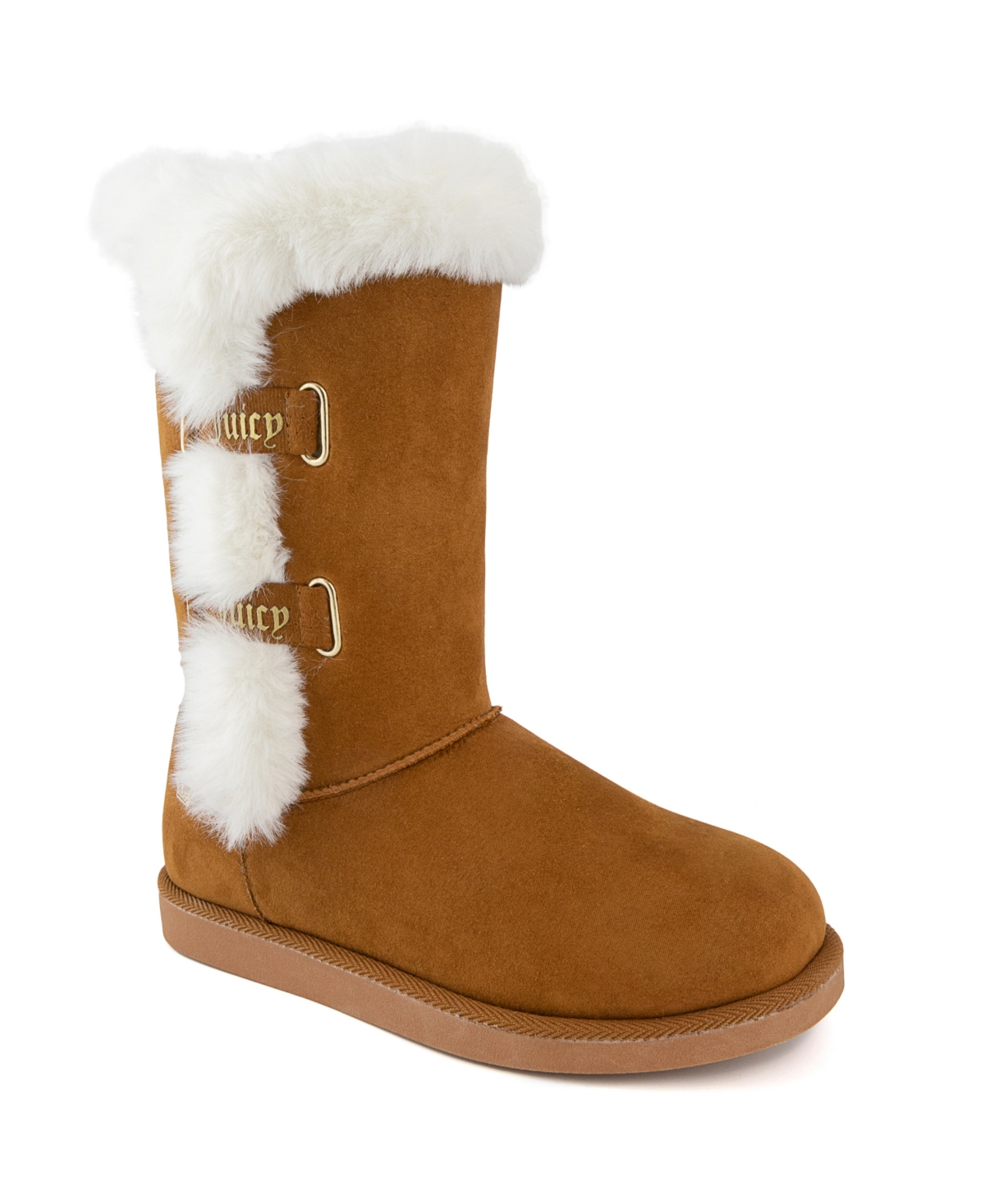 Women's Koded Faux Fur Winter Boots - Cognac Micro