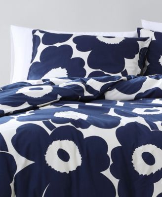 Unikko Reversible 3-Pc. Comforter Set, King