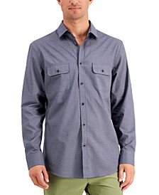 Men's Regular-Fit Solid Shirt, Created for Macy's 