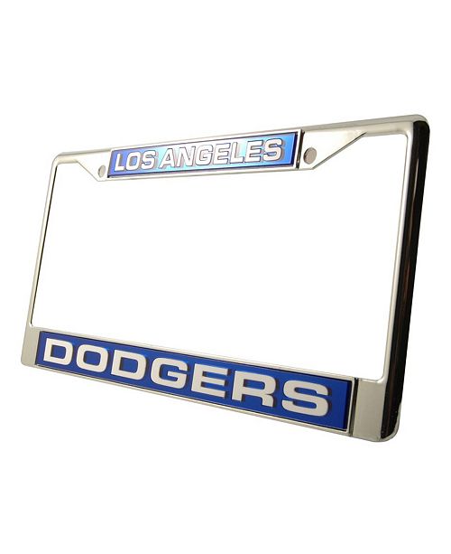 Rico Industries Los Angeles Dodgers Laser License Plate Frame Reviews Sports Fan Shop By Lids Men Macy S