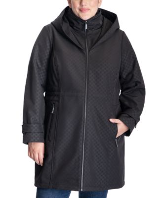 michael kors raincoat plus size