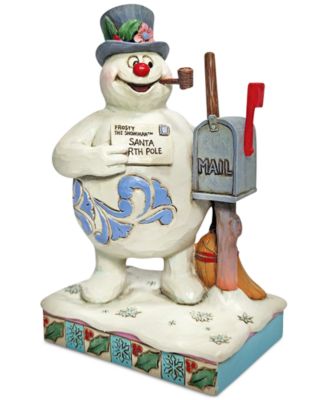 Jim Shore - Frosty Next to Mailbox Figurine