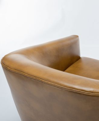 Gaven Wood Base Swivel Chair