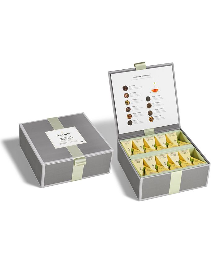 Tea Forte Tea Chest Black Tea Assortment Macy's