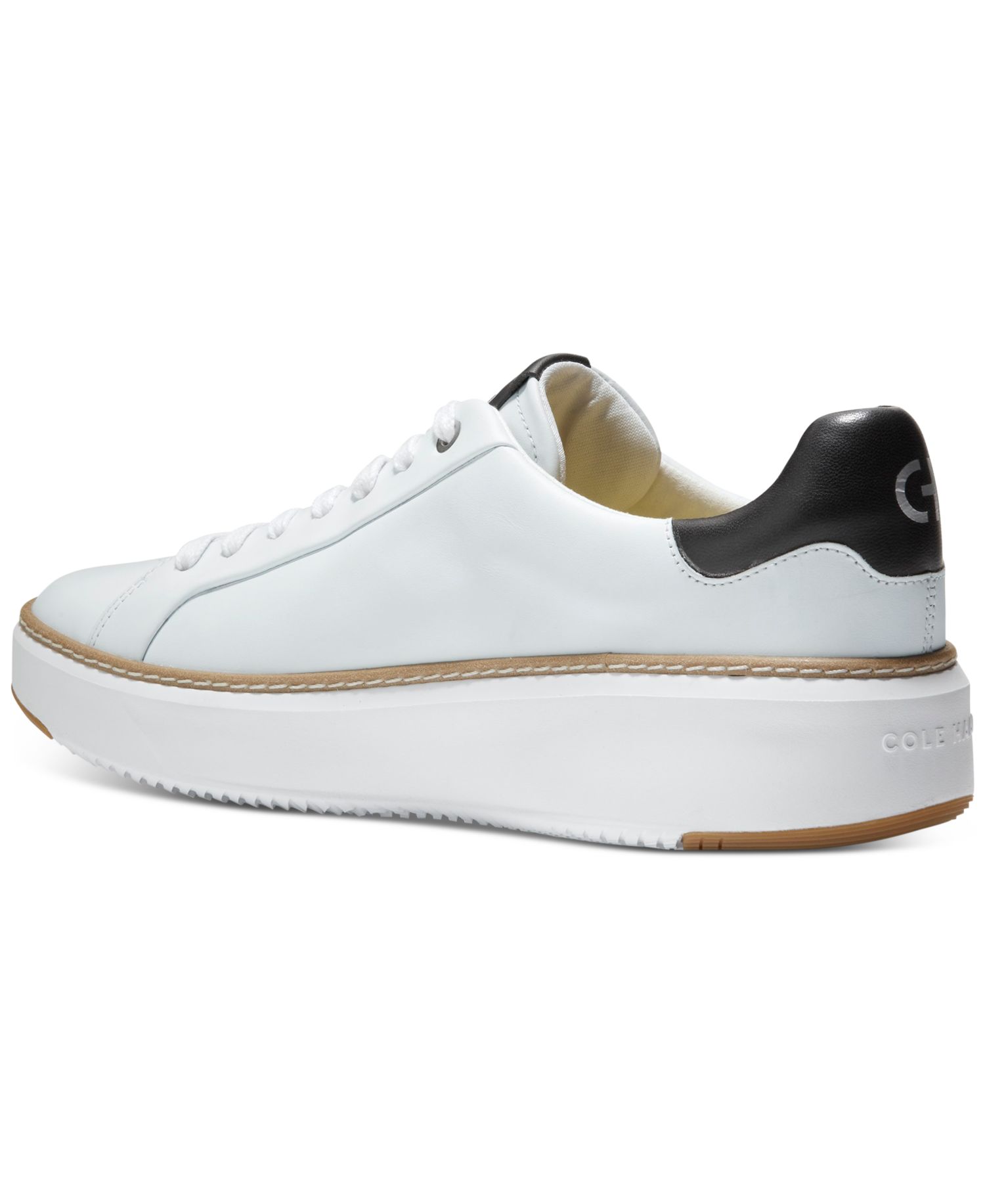 Women's Leather Grandpro Topspin Casual Sneakers