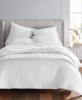 Photo 1 of KING SIZE Oake Cotton Tencel Blend Reversible Duvet Cover Sets, 3 PIECE SET